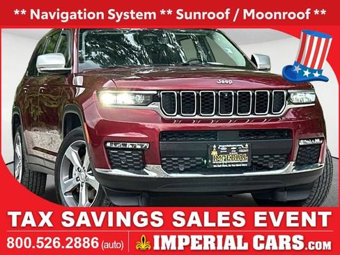 Used 2021 Jeep Grand Cherokee L Limited w/ Luxury Tech Group II AWD/4WD image 1