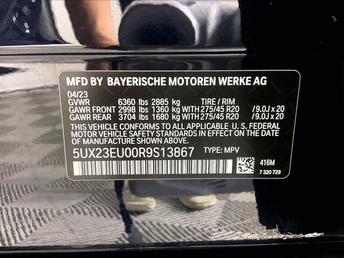 Certified 2024 BMW X5 xDrive40i w/ M Sport Package AWD/4WD image 36