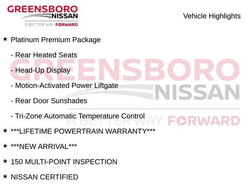 Certified 2024 Nissan Rogue Platinum w/ Platinum Premium Package AWD/4WD image 9