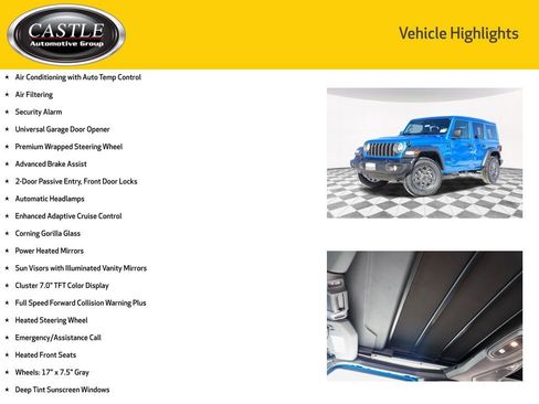 New 2026 Jeep Wrangler Sport S image 6