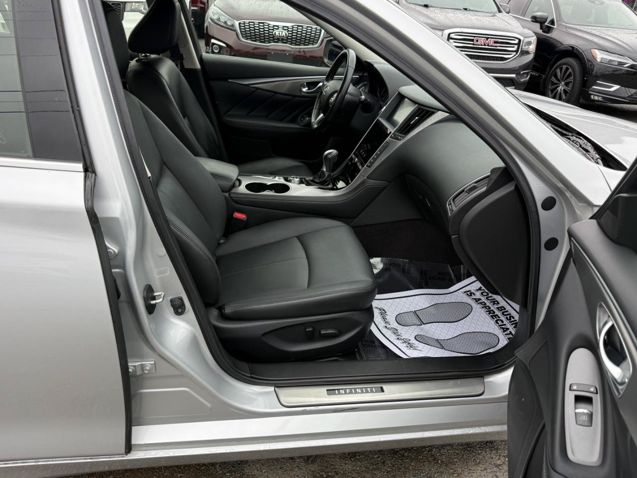 Used 2015 INFINITI Q50 Premium w/ Spare Tire Package RWD image 14