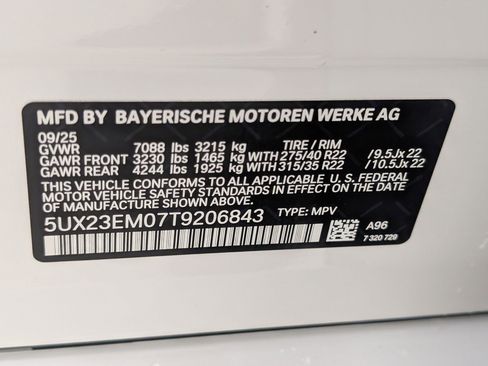 New 2026 BMW X7 xDrive40i w/ M Sport Package image 22