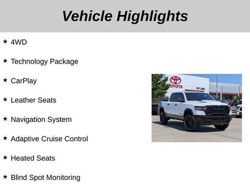 Used 2026 RAM 1500 Rebel w/ Bed Utility Group AWD/4WD image 5