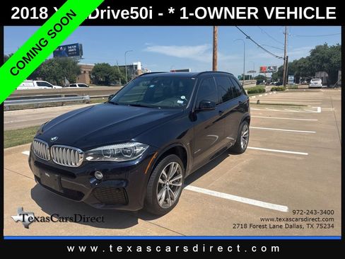 Used 2018 BMW X5 xDrive50i w/ M Sport Package AWD/4WD image 1