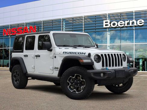 Used 2022 Jeep Wrangler Unlimited Rubicon 4xe AWD/4WD image 1