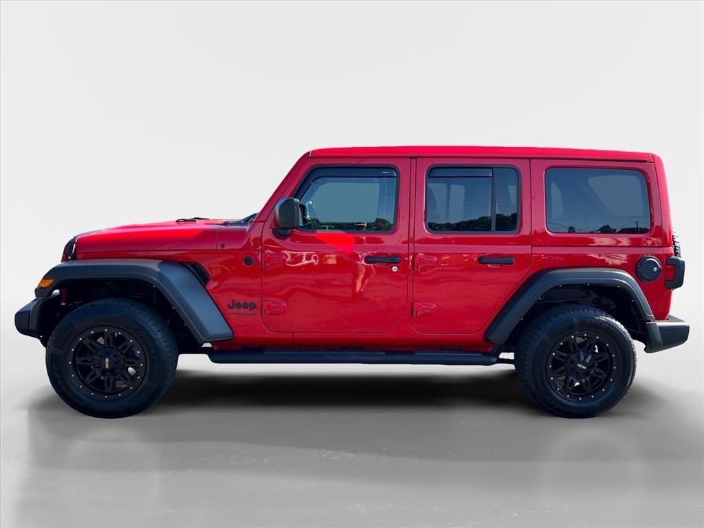 Used 2022 Jeep Wrangler Unlimited Sport w/ Sun And Sound Package AWD/4WD image 3
