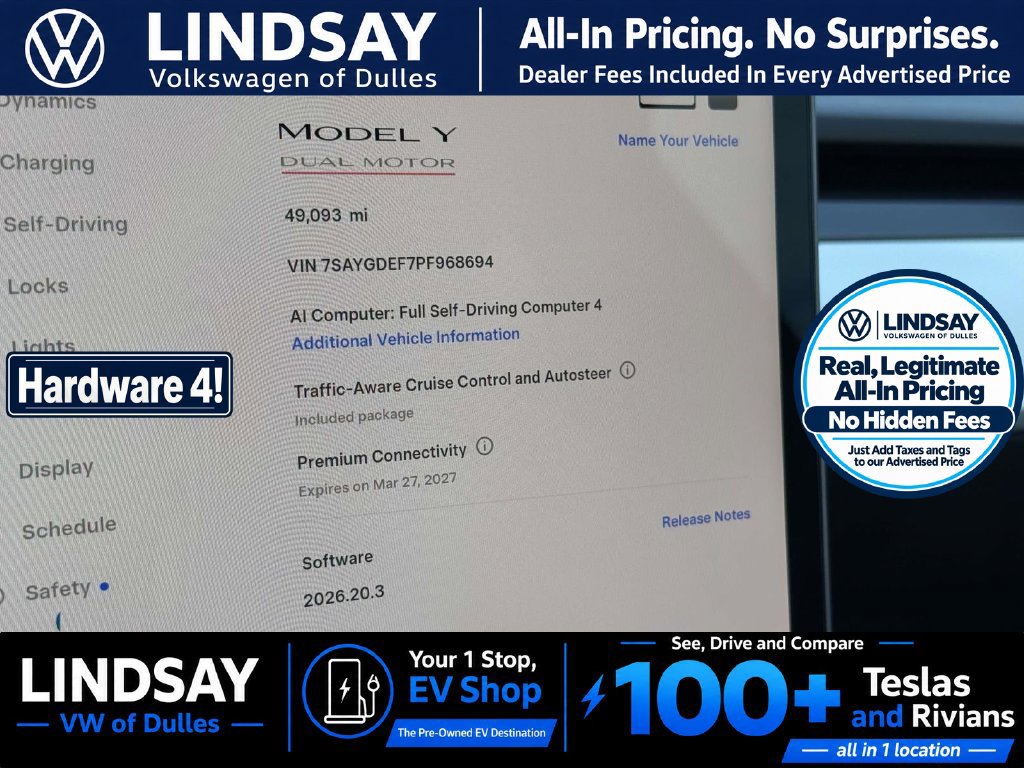 Used 2023 Tesla Model Y Performance AWD/4WD image 17