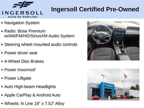 Used 2023 Hyundai Tucson N Line w/ Cargo Package AWD/4WD image 10