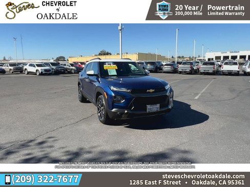 Certified 2022 Chevrolet TrailBlazer ACTIV w/ Sun and Liftgate Package image 3