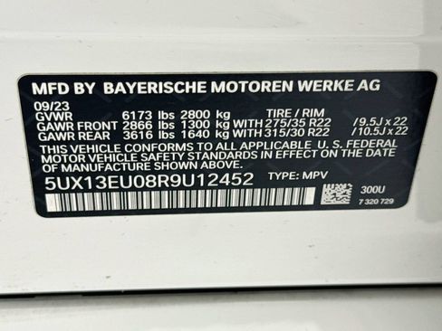 Certified 2024 BMW X5 sDrive40i w/ M Sport Package RWD image 34