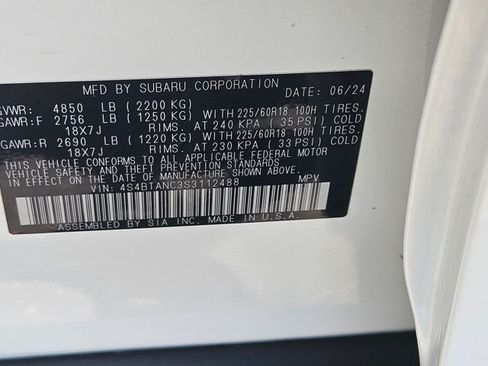 Used 2025 Subaru Outback Limited AWD/4WD image 27