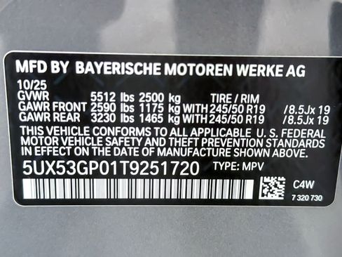 Used 2026 BMW X3 xDrive30i w/ Convenience Package AWD/4WD image 28