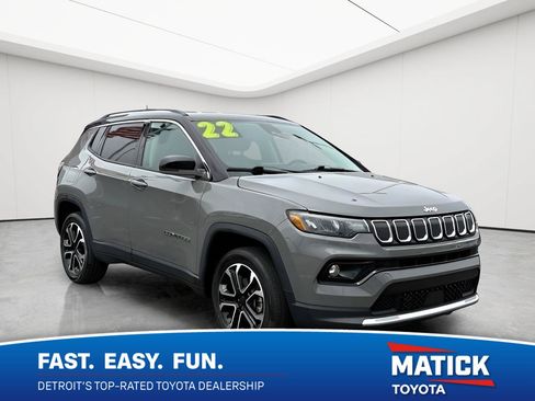 Used 2022 Jeep Compass Limited AWD/4WD image 1