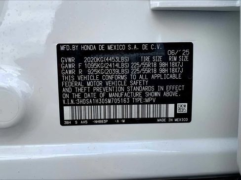 New 2025 Acura ADX FWD image 17