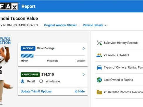 Used 2019 Hyundai Tucson Value FWD image 3