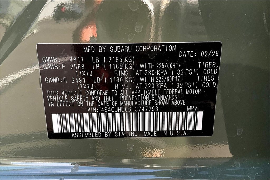 Certified 2026 Subaru Crosstrek 2.5i Wilderness w/ Crosstrek Mirror Package AWD/4WD image 19
