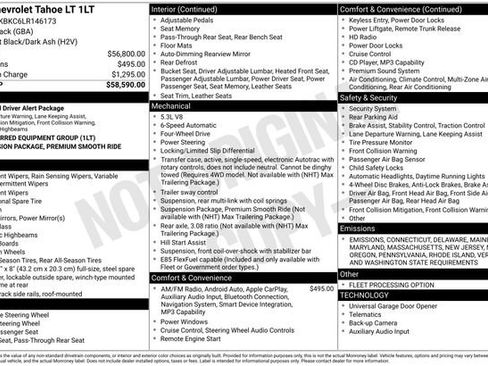 Used 2020 Chevrolet Tahoe LT image 39