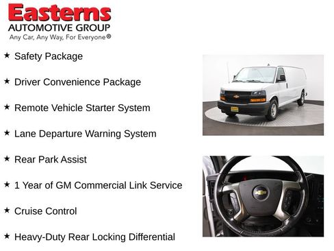 Used 2019 Chevrolet Express 2500 Extended w/ Safety Package RWD image 11