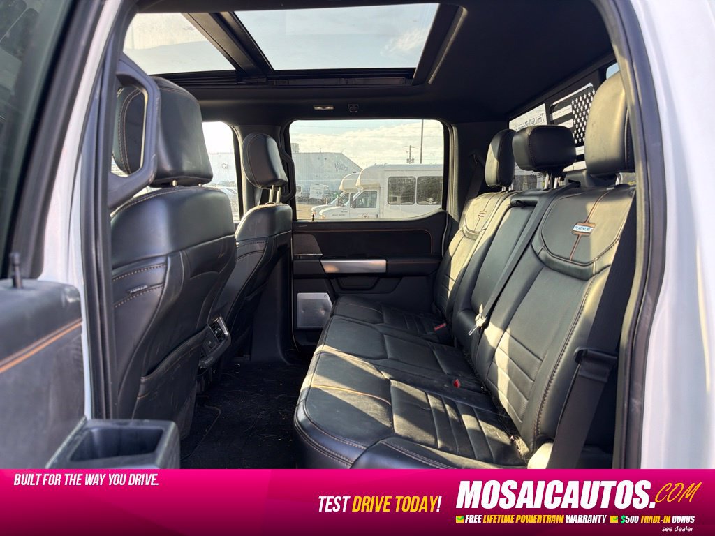 Used 2024 Ford F350 Platinum w/ Snow Plow Prep Package AWD/4WD image 5