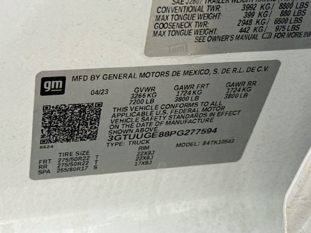 Used 2023 GMC Sierra 1500 Denali w/ Denali Reserve Package AWD/4WD image 33