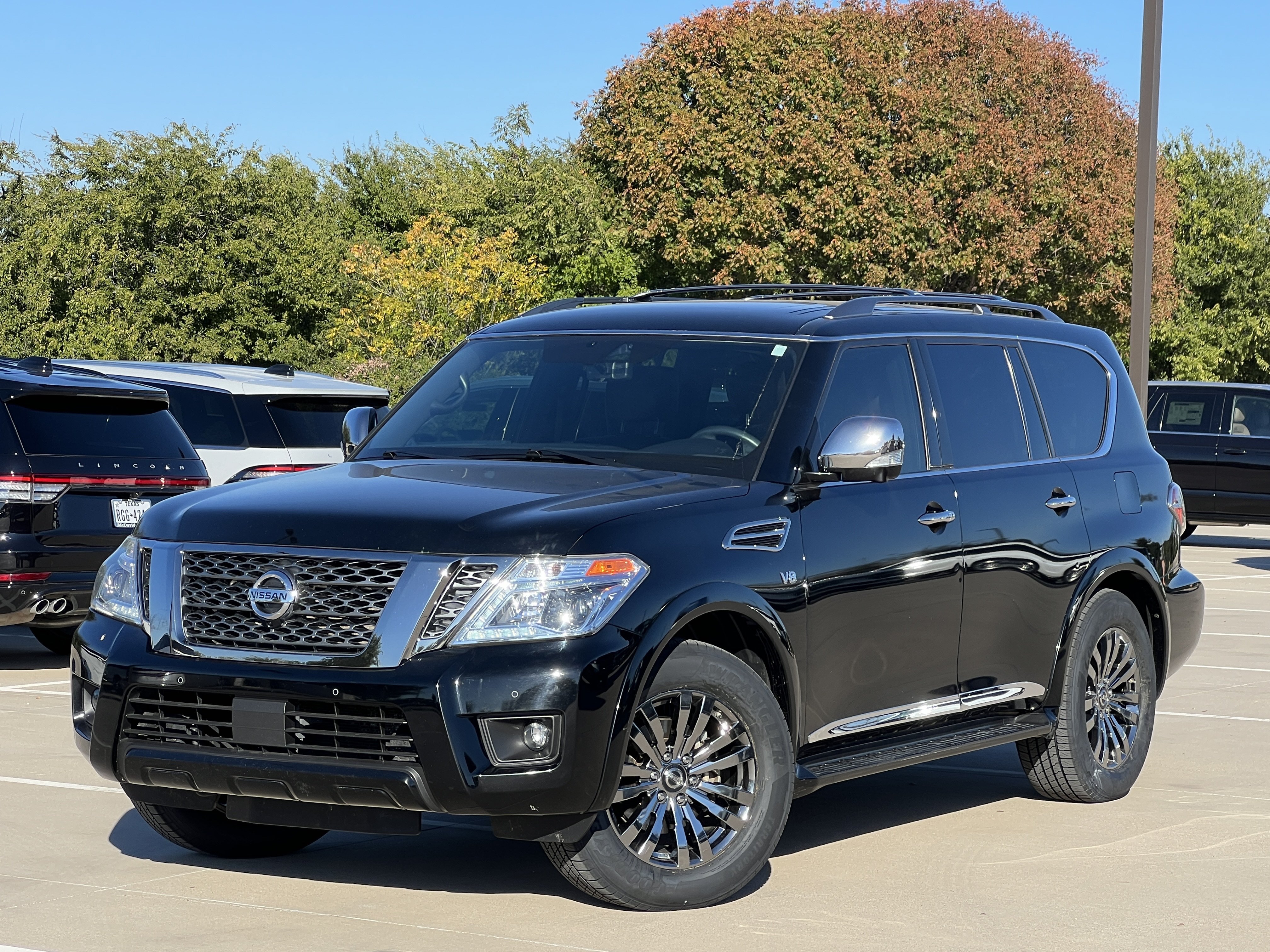 Used 2018 Nissan Armada Platinum w/ Captain Seat Package AWD/4WD image 2