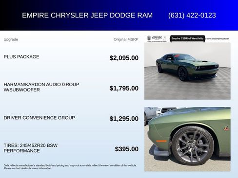 Used 2021 Dodge Challenger R/T Scat Pack w/ Plus Package RWD image 6