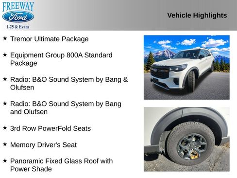 Certified 2026 Ford Explorer Tremor w/ Tremor Ultimate Package AWD/4WD image 4
