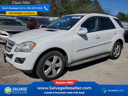 Used 2009 Mercedes-Benz ML 350 4MATIC