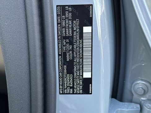 New 2026 Volvo XC60 T8 Plus w/ Climate Package image 26