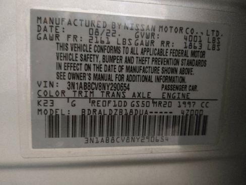 Used 2022 Nissan Sentra SV FWD image 33