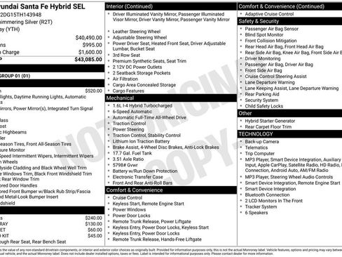 New 2026 Hyundai Santa Fe SEL AWD/4WD image 5