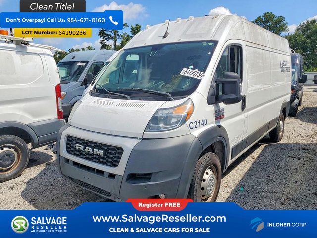 Used 2022 RAM ProMaster 2500 w/ Premium Convenience Group FWD image 1