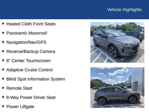 Used 2022 Ford Escape SE w/ SE Sport Appearance Package image 6