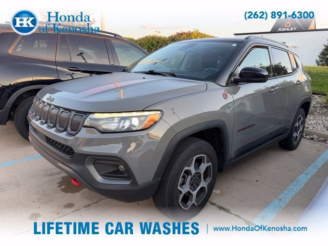 Used 2022 Jeep Compass Trailhawk w/ Trailhawk Elite Group AWD/4WD image 1