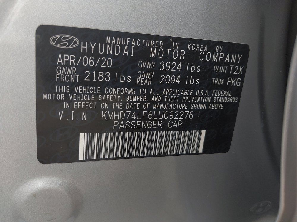 Used 2020 Hyundai Elantra SE w/ Cargo Package (C1) FWD image 33