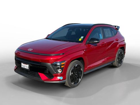 Certified 2025 Hyundai Kona N Line FWD image 1