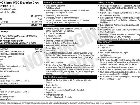 Used 2023 GMC Sierra 1500 Elevation AWD/4WD image 27