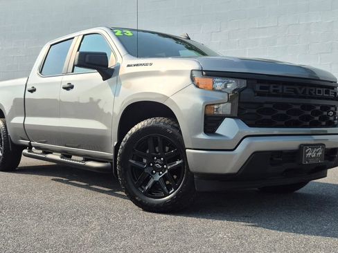 Used 2023 Chevrolet Silverado 1500 Custom w/ Rally Edition AWD/4WD image 2