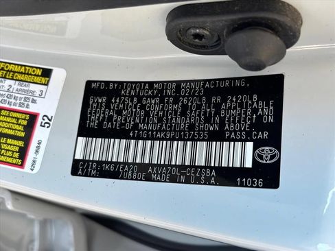 Used 2023 Toyota Camry SE FWD image 30