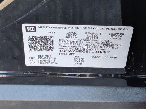 New 2026 Chevrolet Equinox LT image 38