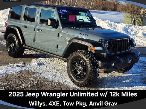 Used 2025 Jeep Wrangler Unlimited Sport S 4xe image 1