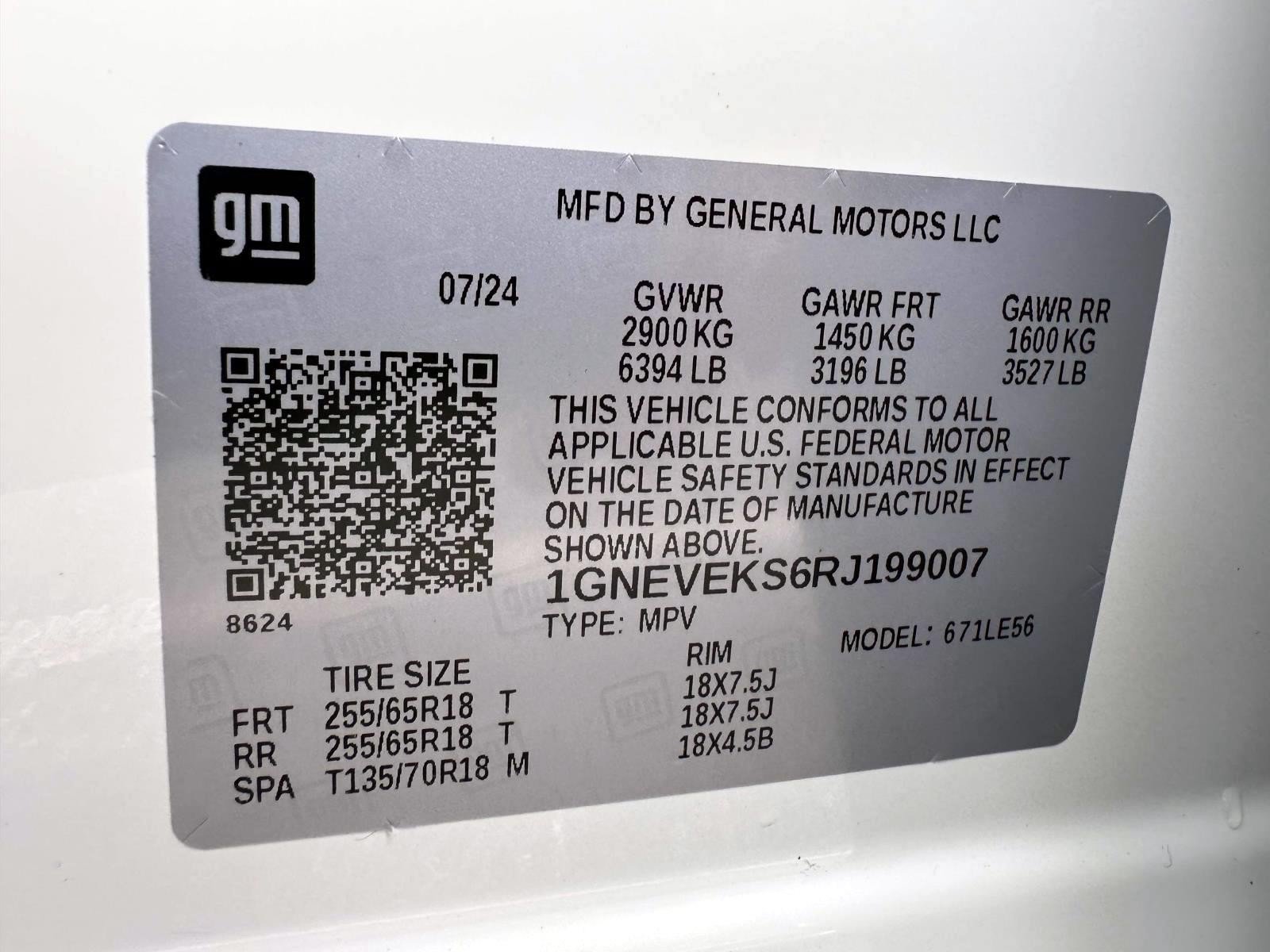 Used 2024 Chevrolet Traverse LS AWD/4WD image 30