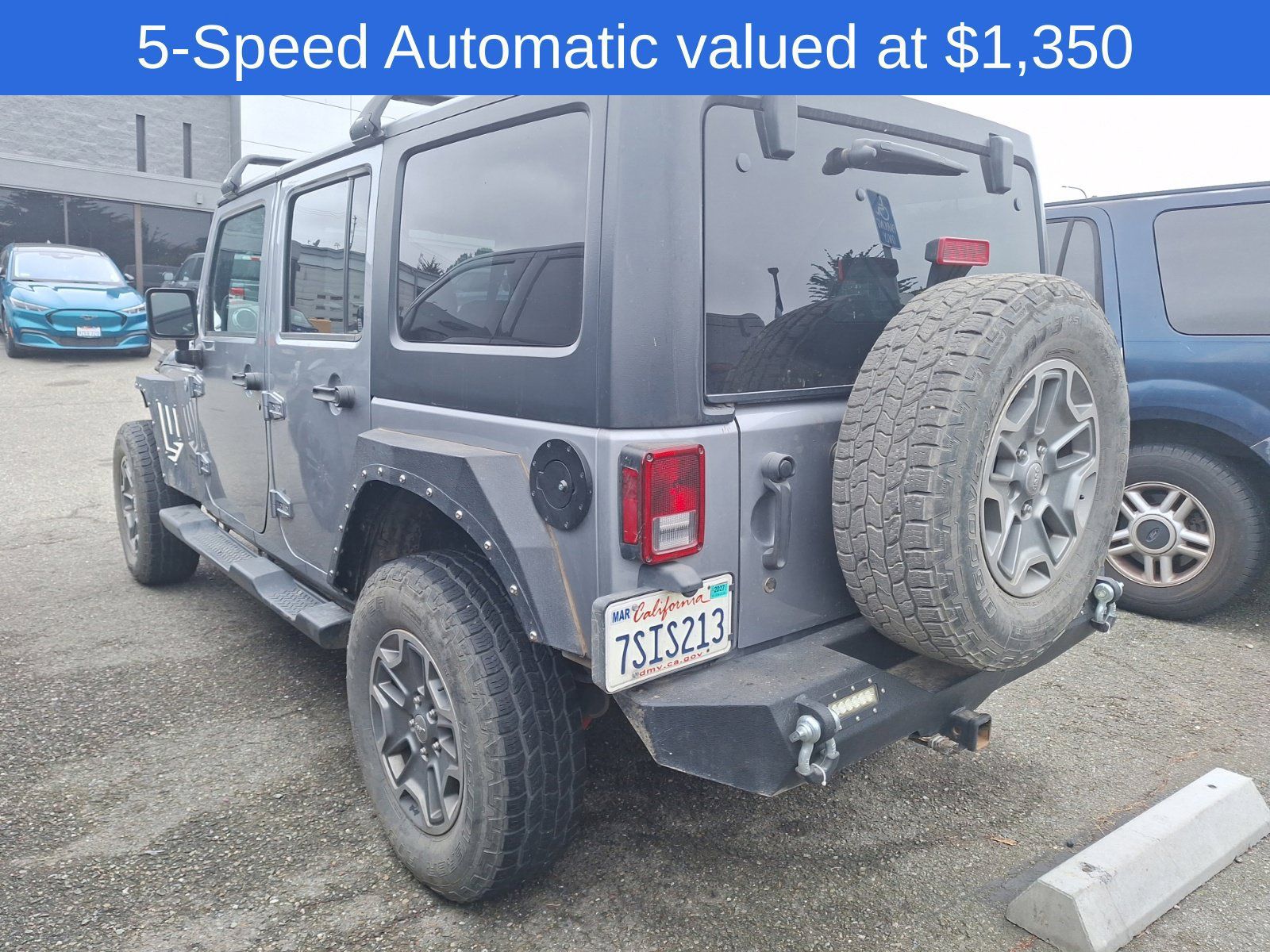 Used 2016 Jeep Wrangler Unlimited Rubicon w/ Connectivity Group AWD/4WD image 5