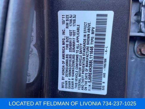 Used 2011 Honda CR-V LX image 33