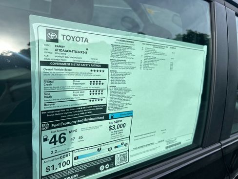 New 2026 Toyota Camry SE FWD image 30