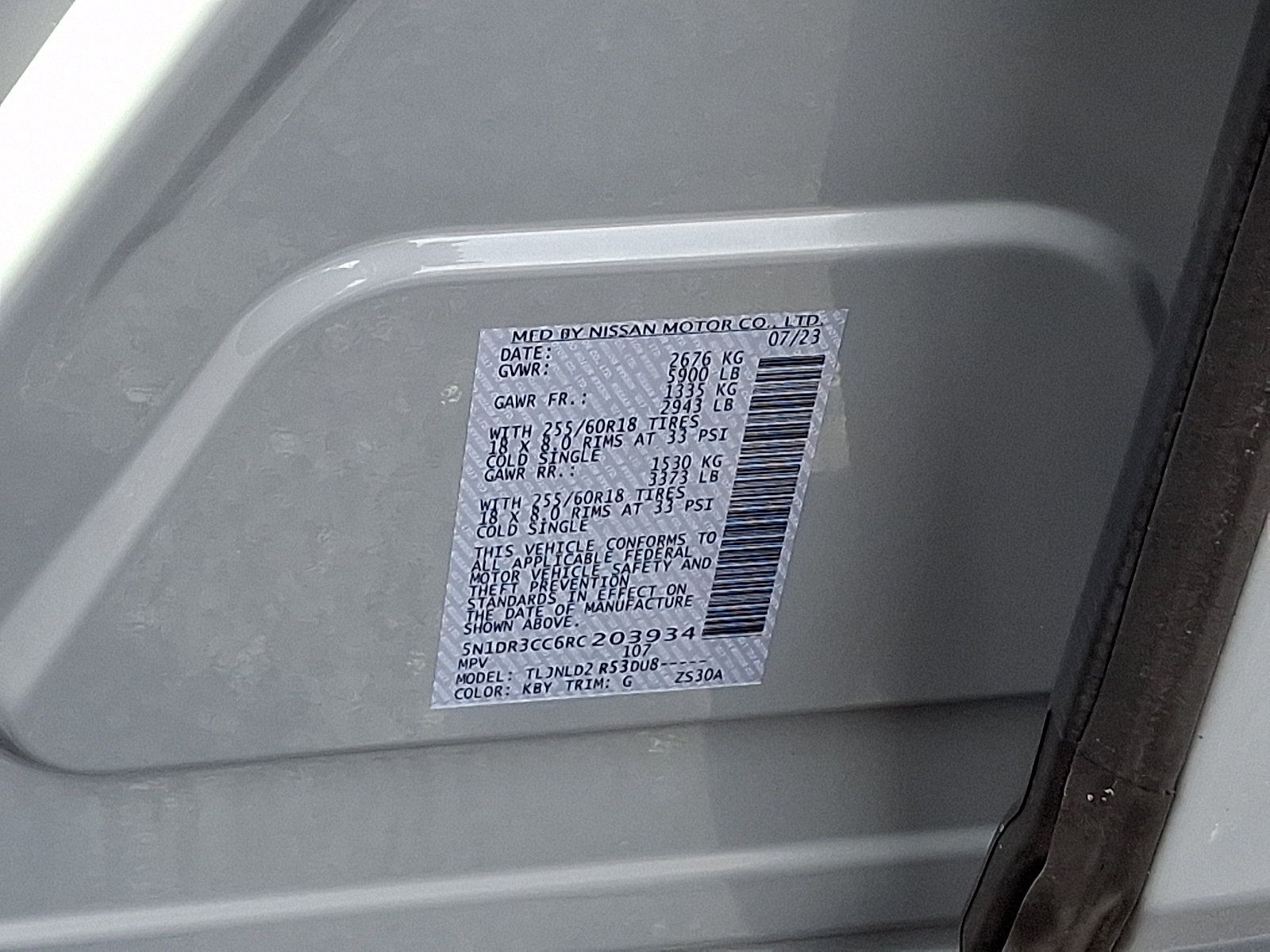 Certified 2024 Nissan Pathfinder SL AWD/4WD image 29