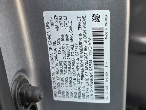 Used 2019 Honda CR-V LX image 28