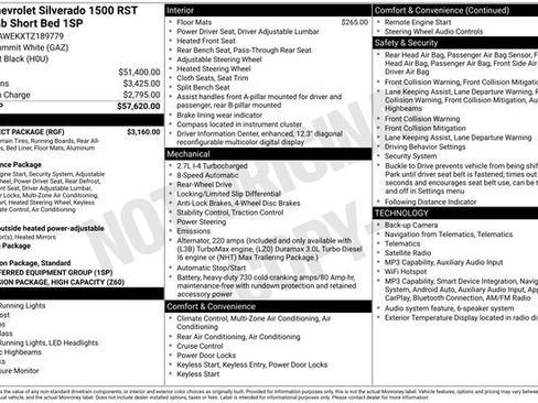 Used 2026 Chevrolet Silverado 1500 RST w/ RST Select Package RWD image 1