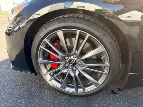 Used 2023 INFINITI Q50 Red Sport 400 w/ Black Opal Edition image 36