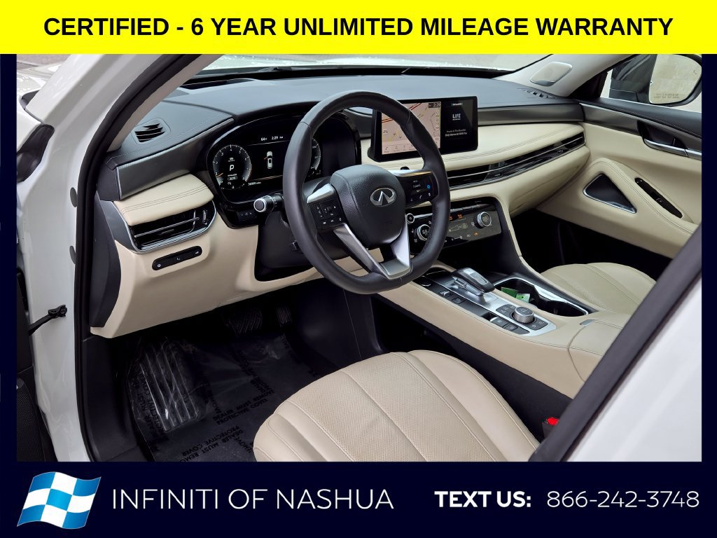 Certified 2023 INFINITI QX60 Luxe w/ Vision Package AWD/4WD image 7